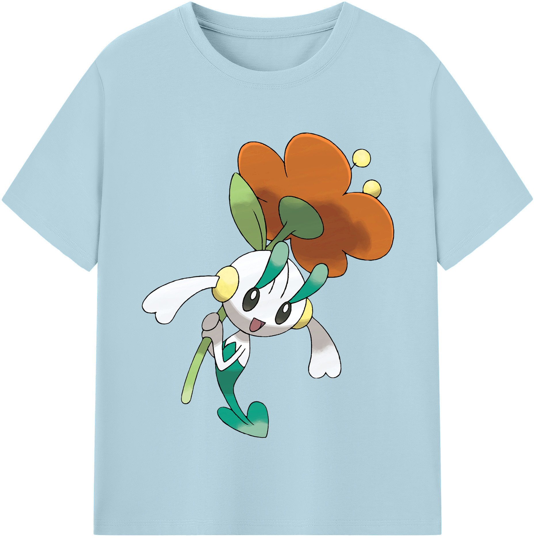 （画像用） ポケットモンスター Pokémon 綿100％半袖Tシャツ（フロントプリント）